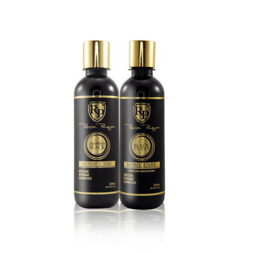 Robson Peluquero Home Care Black / Silver Kit 2x300ml / 2x 10.1 Oz